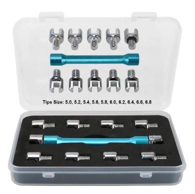 SPOKE WRENCH TOOL WITH 10 ENDS 5mm – 6.8mm