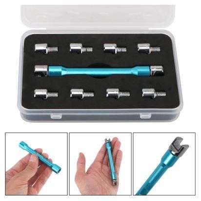 SPOKE WRENCH TOOL WITH 10 ENDS 5mm - 6.8mm - Image 3