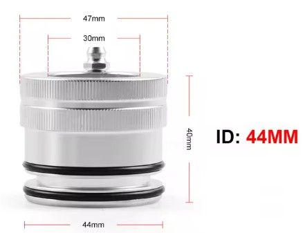 WHEEL BEARING GREASER 40mm & 44mm PAIR POLARIS YC101713-44 YC101713-40