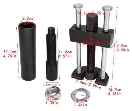 TRANSMISSION MAINSHAFT INNER BEARING TOOL INSTALLER PULLER 84-24 HARLEY DAVIDSON BIG TWIN