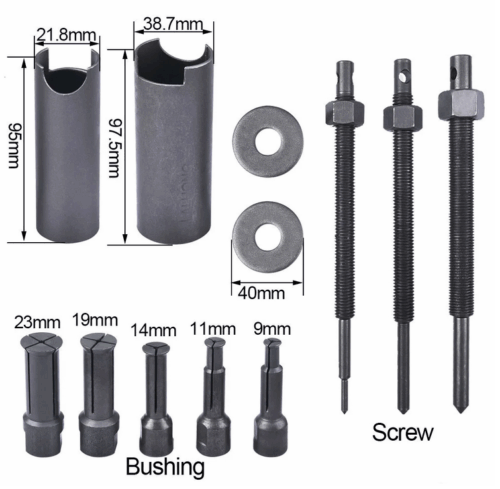 INNER INTERNAL BEARING PULLER EXTRACTOR REMOVING TOOL KIT