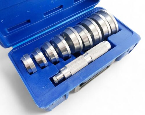 BEARING RACE AND SEAL DRIVER SET 10pc ALUMINIUM WITH HANDLE – TOOLZONE KDPAU066