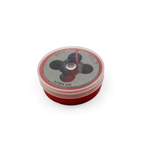 DIE CIRCULAR M10x1.5 C/STEEL EACH, 1” DIE / MADE IN THE UK / TOP QUALITY, / EACH