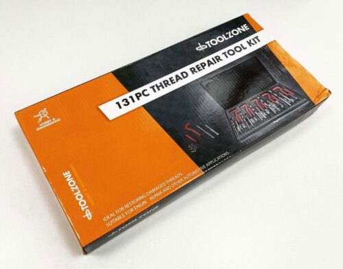 THREAD REPAIR TOOL KIT 131 PIECE M5-M12 WITH TAPS AND INSERTS – TOOLZONE KDPTP097