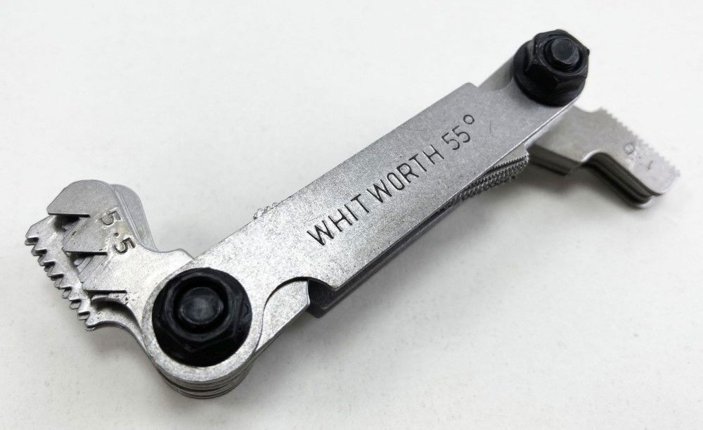 SCREW PITCH GAUGE 51 LEAVES WHITWORTH AND METRIC 0.25mm-6mm - TOOLZONE KDPTP121 - Image 4