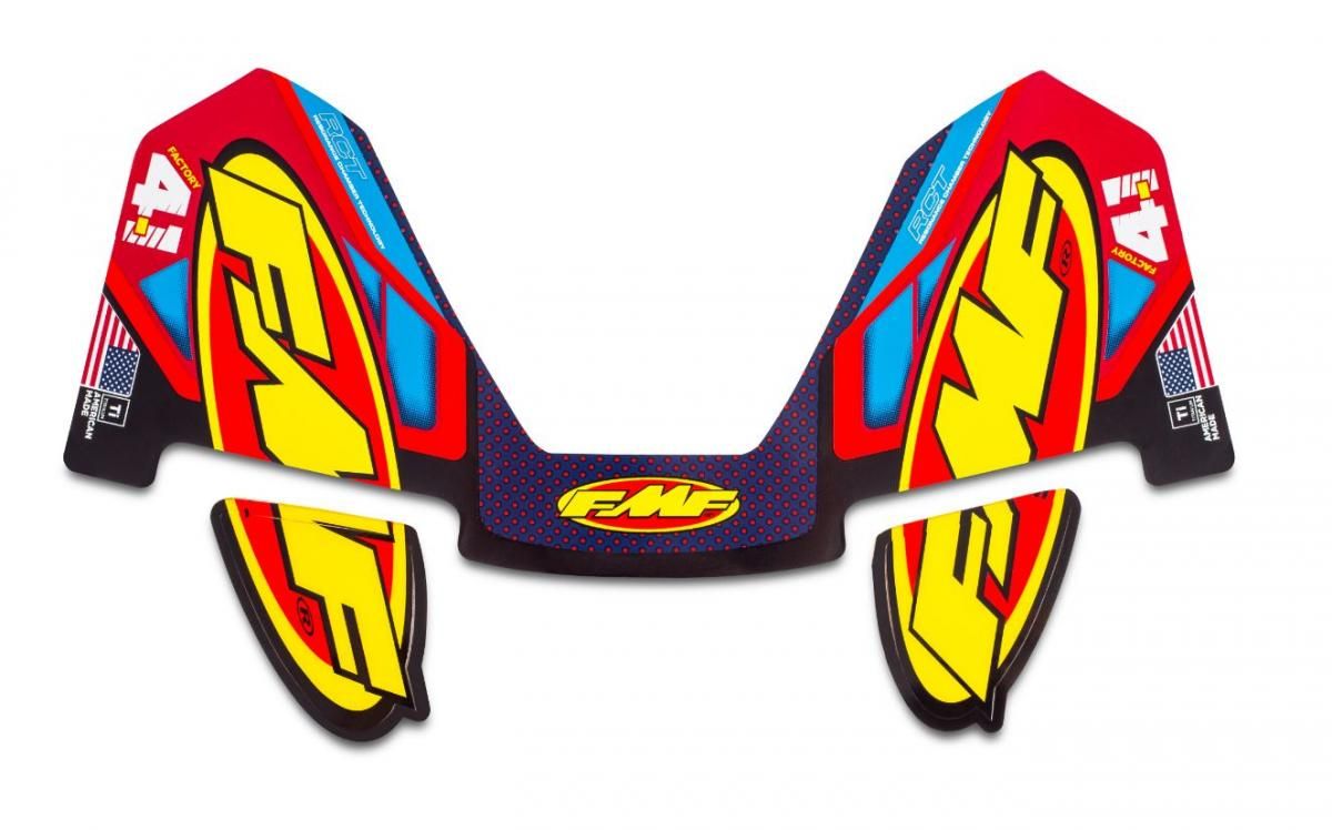 FMF 4.1 TIT CARBON CAP WRAP DECAL, FMF 014841