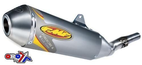 END OF LINE 10 RMX450Z PC TI MUFFLER NAT, FMF 043270 POWERCORE NATURAL