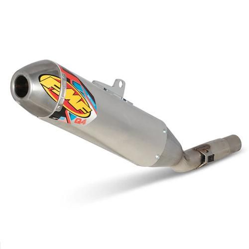 END OF LINE 10-12 RMZ250 Q4 HEX SILENCER, FMF 043325 Arrestor Slip-On