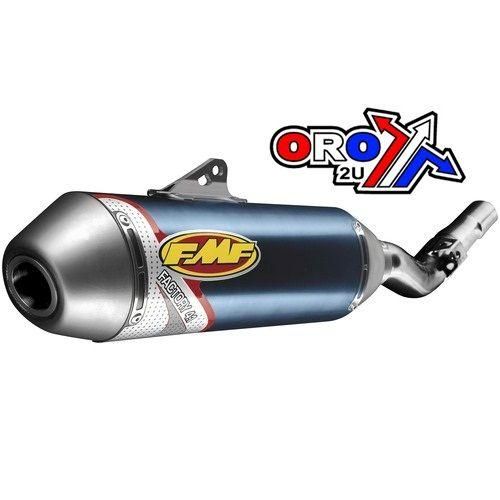 END OF LINE 10-13 YZF450 F4.1RCT TITANUIM, FMF 044341 FACTORY 4.1 MUFFLER