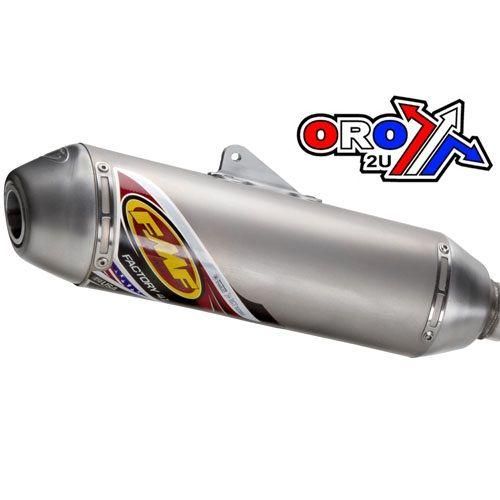 END OF LINE 10-11 TC/TE250 F4.1 SS NATURAL, FMF 045339 FACTORY SILENCER