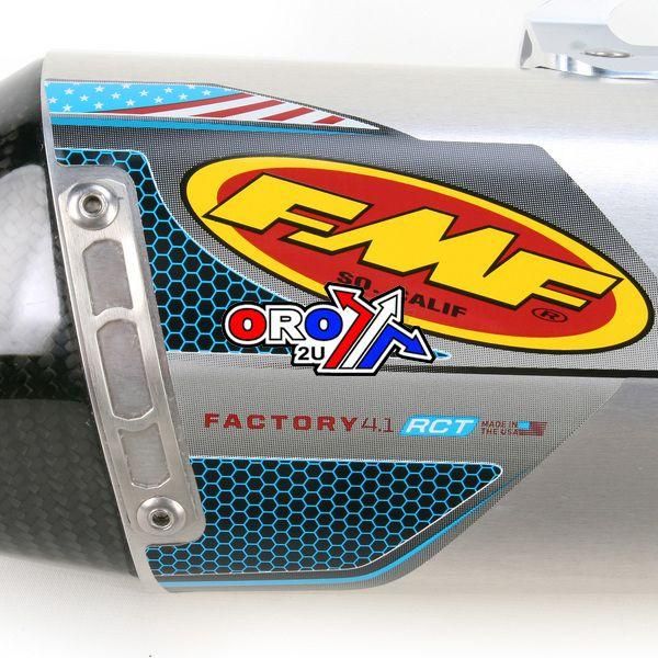 11-13 CRF250R F4.1 AL CCA, FMF 041473 FACTORY SILENCER - Image 4
