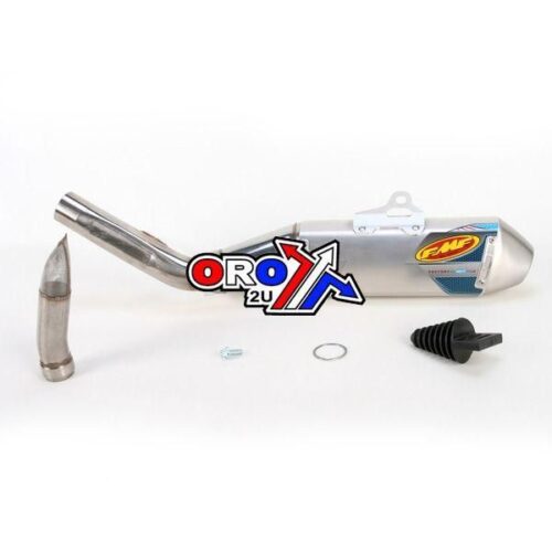 11-12 CRF450R 4.1 ALUM. SS, FMF 041482 FACTORY SILENCER