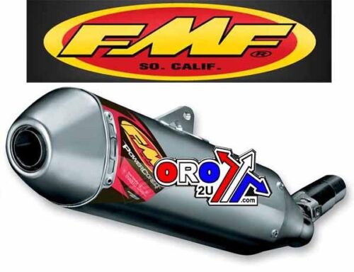 11-12 CRF450R PC4 HEX, FMF 041488 POWERCORE SILENCER