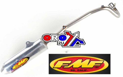 04-21 CRF50 PC4 W/SA+HEAD, FMF 040011 POWERCORE SILENCER