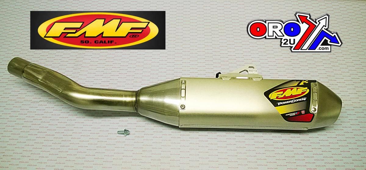 09-16 KX250F PC4 HEX MUFFLER, FMF 042308 POWERCORE SILENCER - Image 2