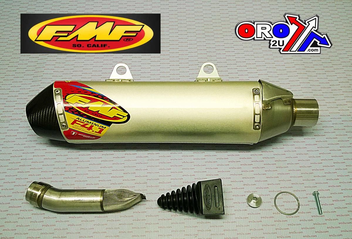 07-15 SX-F F4.1 RCT ALU CARBON, FMF 045558 FACTORY SILENCER