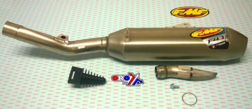 END OF LINE 17-18 KX250F RCT TITANIUM, FMF 042358 FACTORY SILENCER