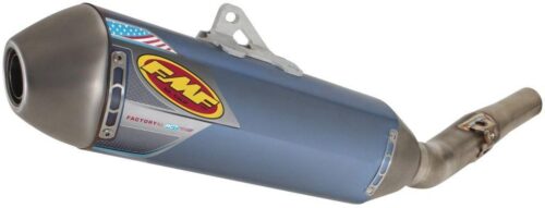 END OF LINE 13-17 RMZ250 F4.1 TI ANODIZED, WITH TITANIUM END CAP, FMF SILENCER 043349
