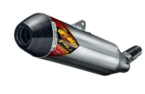 END OF LINE 14-17 YZF450 F4.1RCT ALUMINIUM, CARBON END CAP SILENCER 044406, FMF