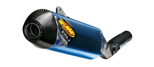 14-17 YZF450 F4.1 RCT TI ANO, CARBON END CAP FMF, FACTORY SILENCER