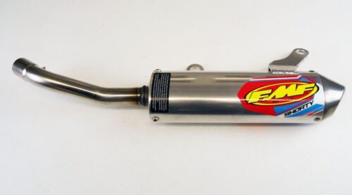 02-21 YZ250 PC2 SHORTY PIPE, FMF 024015 POWERCORE SILENCER