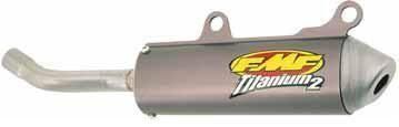 93-19 YZ 80 85 TITANIUM 2 PIPE, FMF 024020 EXHAUST SILENCER