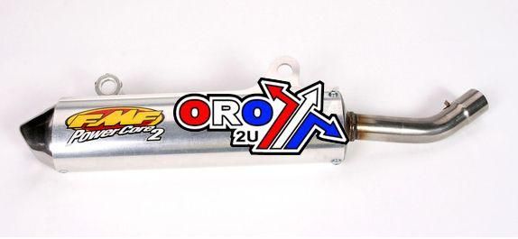 91-01 CR500 POWERCORE-2 PIPE, FMF 020210 EXHAUST SILENCER - Image 2