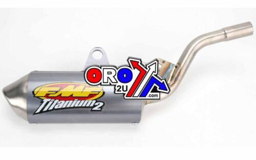 98-19 KX80/85/100 TITANIUM, FMF 022010Silencer