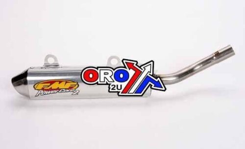 99-02 KX250 POWERCORE 2 PIPE, FMF 020236 EXHAUST SILENCER
