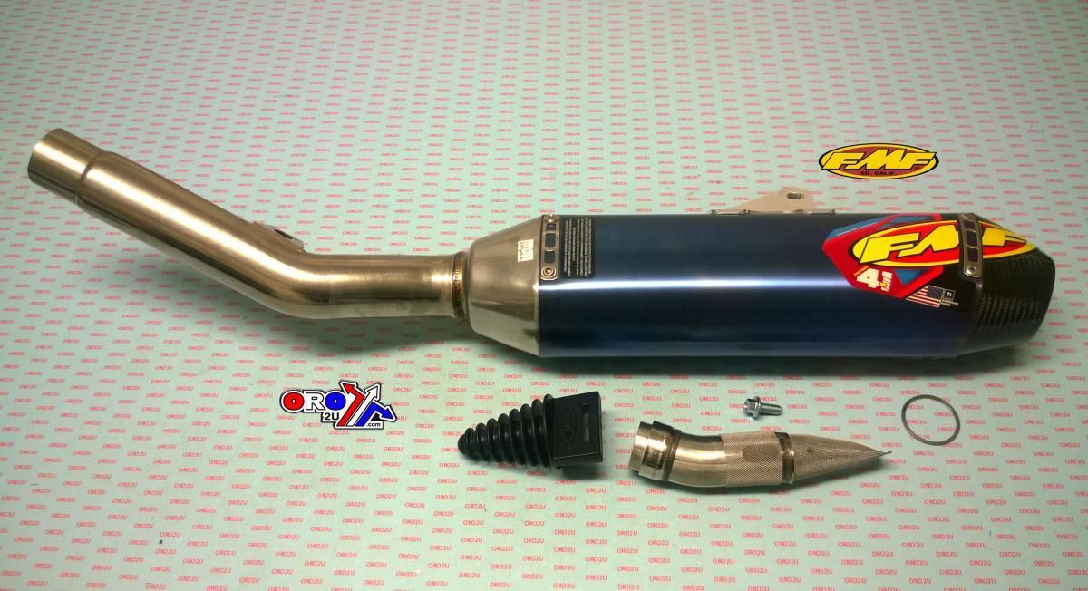 17-20 KX 250F FAC 4.1 TIT C/F CAP, FMF 042376, FACTORY 4.1, CARBON CAP, TITNAIUM - Image 2