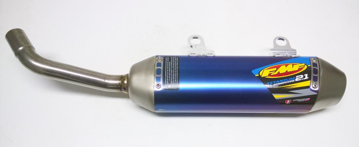 KTM 250 HSQVR 250 19-21 TITANIUM POWERCORE 2.1 SHORTY, FMF Titanium 2, 025255, AVAILABLE 17-09-19 - Image 3