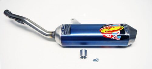 08-21 KLX 140 TITANIUM FACT 4.1, FMF 042383, ANODIZED TIT MUFFLER