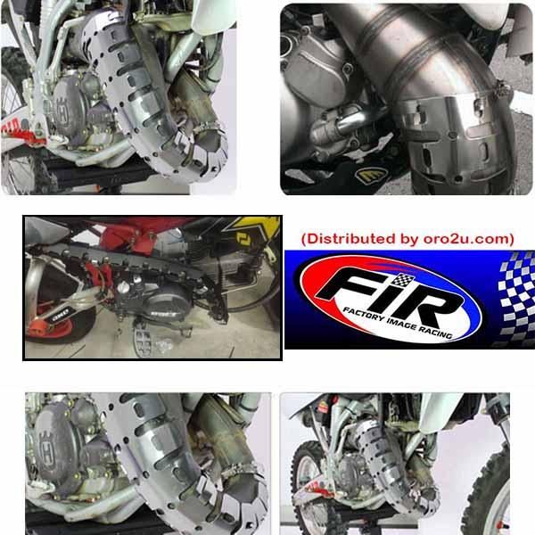 EXHAUST PROTECTOR BLUE