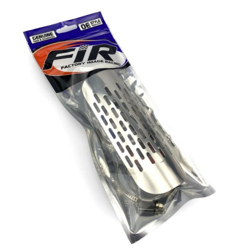 EXHAUST PIPE PROTECTOR CHROME