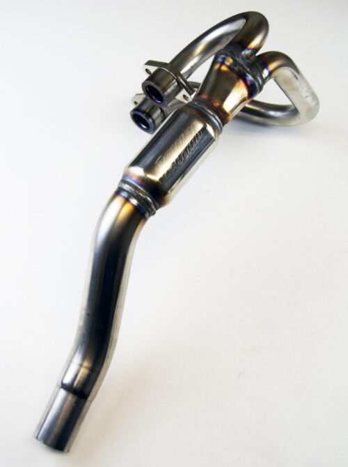 96-04 XR400 P-BOMB SS HEADER, FMF 040018 POWERBOMB PIPE