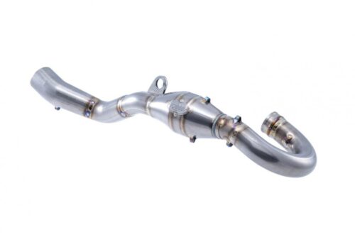 17-19 EXC-F 350 MEGA BOMB S/S, FMF 045640, STAINLESS STEEL