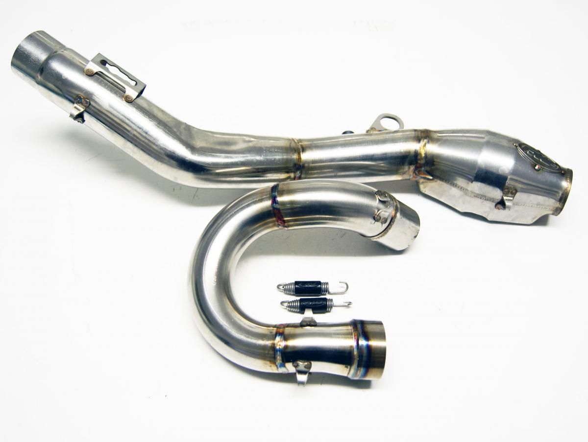 FMF MEGABOMB SS 20-21 HSQV KTM HUSQVARNA 450 STAINLESS STEEL 045644 - Image 2