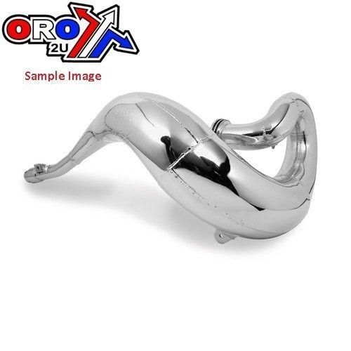 01-07 RM125 FATTY FRONT PIPE, FMF 023055 EXHAUST NICKEL, 07-104.FMF.FAT
