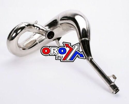 00-01 CR250 FATTY FRONT PIPE, FMF 020378 EXHAUST NICKEL