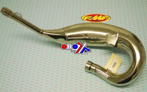 00-01 CR125 FATTY FRONT PIPE, FMF 020375 EXHAUST NICKEL