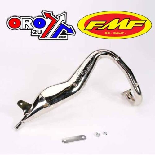 91-06 PW80 FATTY FRONT PIPE, FMF 024034 EXHAUST NICKEL