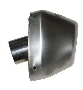 Q-STEALTH REP END CAP, FMF 040668 STAINLESS STEEL