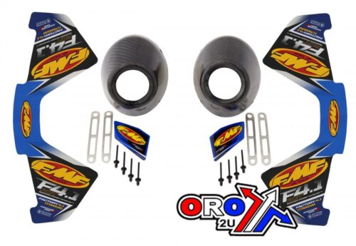 FACTORY 4.1 C/F END CAP KIT/2, RCT FMF 040672 REPLACMENT PART