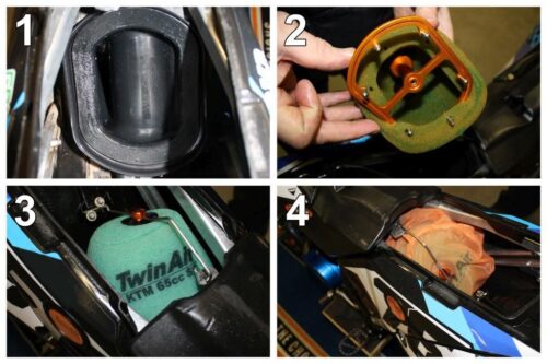 AIR FILTER KIT 09-20 KTM65, TWINAIR 154520CN POWERFLOW