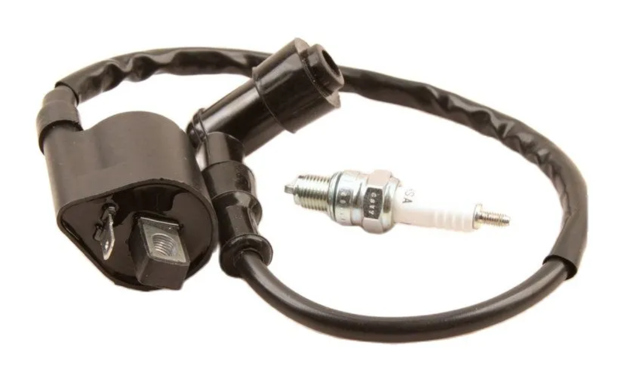 IGNITION COIL + SPARK PLUG YAMAHA TTR 50 90E ET M 125 110 1P6-H2310-00-00 - Image 3