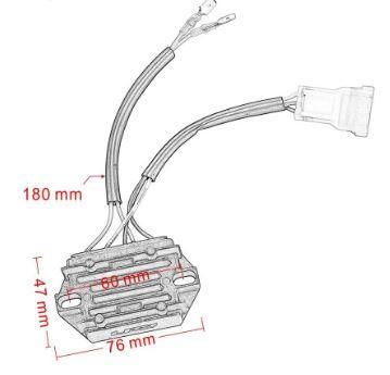 VOLTAGE REGULATOR 12V 2010-2017 KTM SX-F 250 350 450 77211034000 77311034000