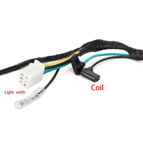 WIRING HARNESS STATOR LIGHT CDI CONNECTOR HONDA ATC 250 R 1986 32100-HB9-000