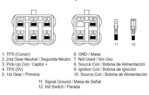 CDI BOX CDI 1657, HONDA CRF R 450 2008 30410-MEN-A11