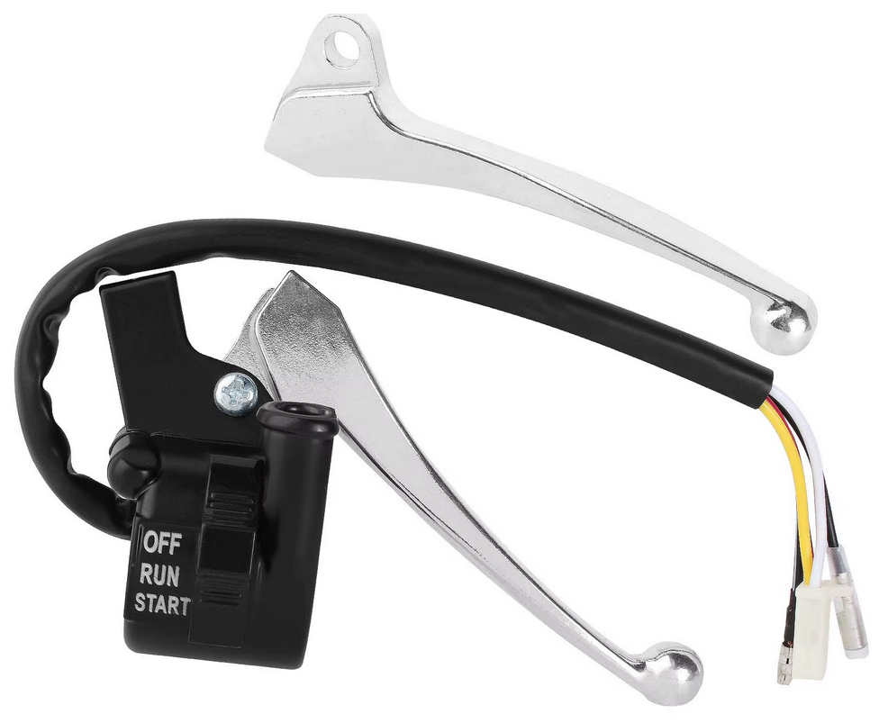 THROTTLE CASE LEVERS & SWITCH YAMAHA PW50 3PT-82920-00-00 RIGHT - Image 2