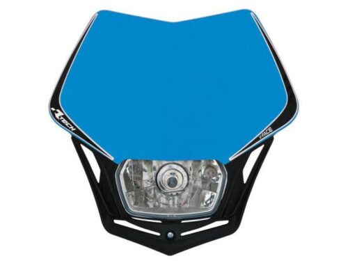 V-FACE HEADLIGHT TM BE/BK, RTECH R-MASKBLTMNR8